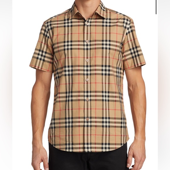 Burberry Other - mens burberry short sleeve button down